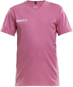 Kids V-Neck Sports Shirt Squad Go Jersey Solid Jr - Reklamnepredmety
