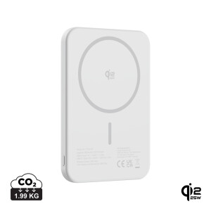Urban Vitamin Pomona 5000 mAh Qi2.2 25W magnet. power bank - Reklamnepredmety