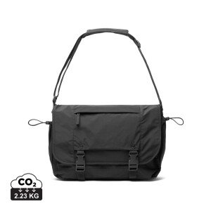 KENTO URBAN RCS recycled nylon 15.6 inch Messenger - Reklamnepredmety