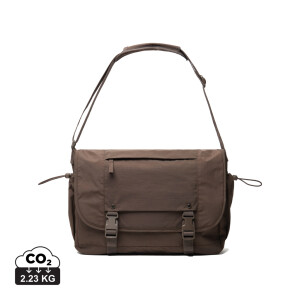 KENTO URBAN RCS recycled nylon 15.6 inch Messenger - Reklamnepredmety