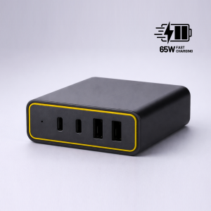 Opti 4-Port 65W Charging Tower, GaN Technology - Reklamnepredmety