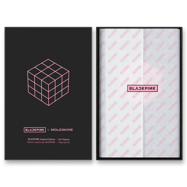 Moleskine UNI Blackpink diary - hardcover, L, weekly, collector's edition