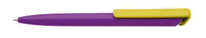 BOIA plastic ballpoint pen purple - Reklamnepredmety