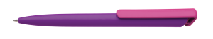 BOIA plastic ballpoint pen purple - Reklamnepredmety