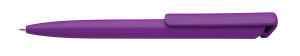 BOIA plastic ballpoint pen purple - Reklamnepredmety