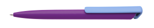 BOIA plastic ballpoint pen purple - Reklamnepredmety
