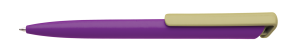 BOIA plastic ballpoint pen purple - Reklamnepredmety