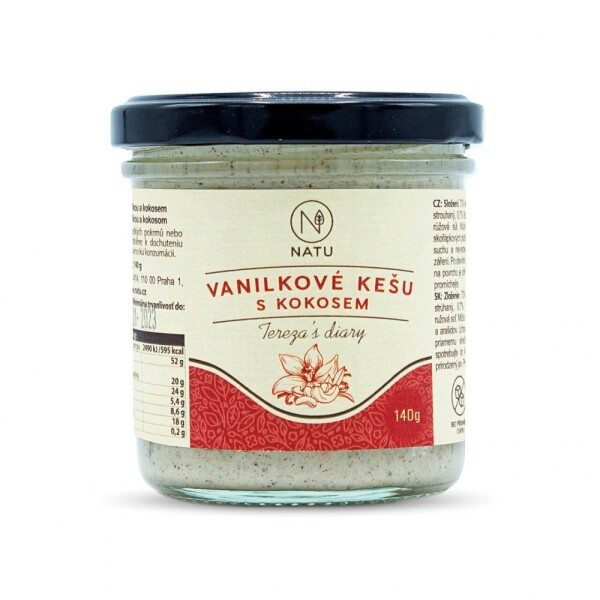 Vanilla cashews with coconut 140 g