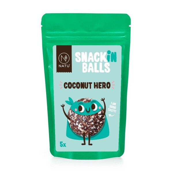 SNACKin Balls Coconut Hero 65 g