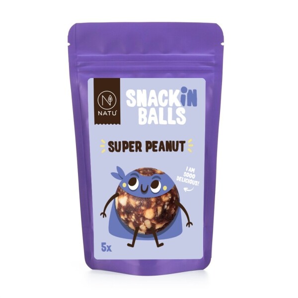 SNACKin Balls Super Peanut 65 g