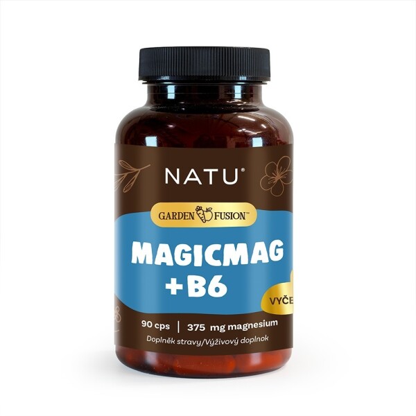 Garden Fusion Magnesium Bisglycinate (Magnesium) + Vitamin B6 90 Capsules