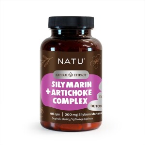 Milk thistle extract (silymarin 80%) with artichoke 90 capsules - Reklamnepredmety