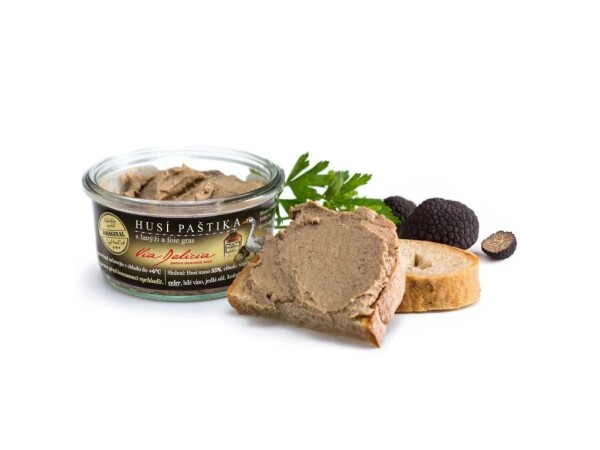 Goose pâté with truffles and foie gras 120 g
