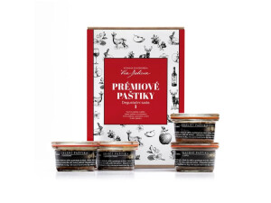 Premium pâtés – tasting set 1 (deer, duck, venison, rabbit) - Reklamnepredmety