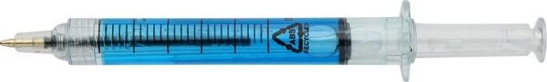 Syringe-shaped pen