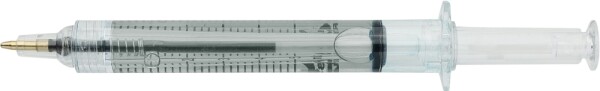 Syringe-shaped pen