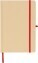 A5 notepad with hard kraft board and aluminum foil on the back - B4007702PK2 - variant Gi B4007702PK2