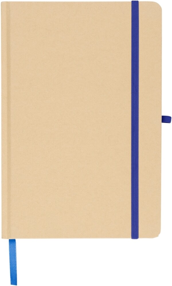A5 notepad with hard kraft board and aluminum foil on the back