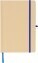 A5 notepad with hard kraft board and aluminum foil on the back - B4007703PK2 - variant Gi B4007703PK2