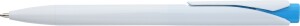 Plastic ballpoint pen with white body - Reklamnepredmety