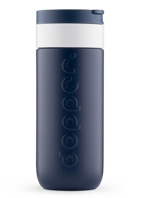Double-walled thermos mug Dopper 400 ml - Reklamnepredmety