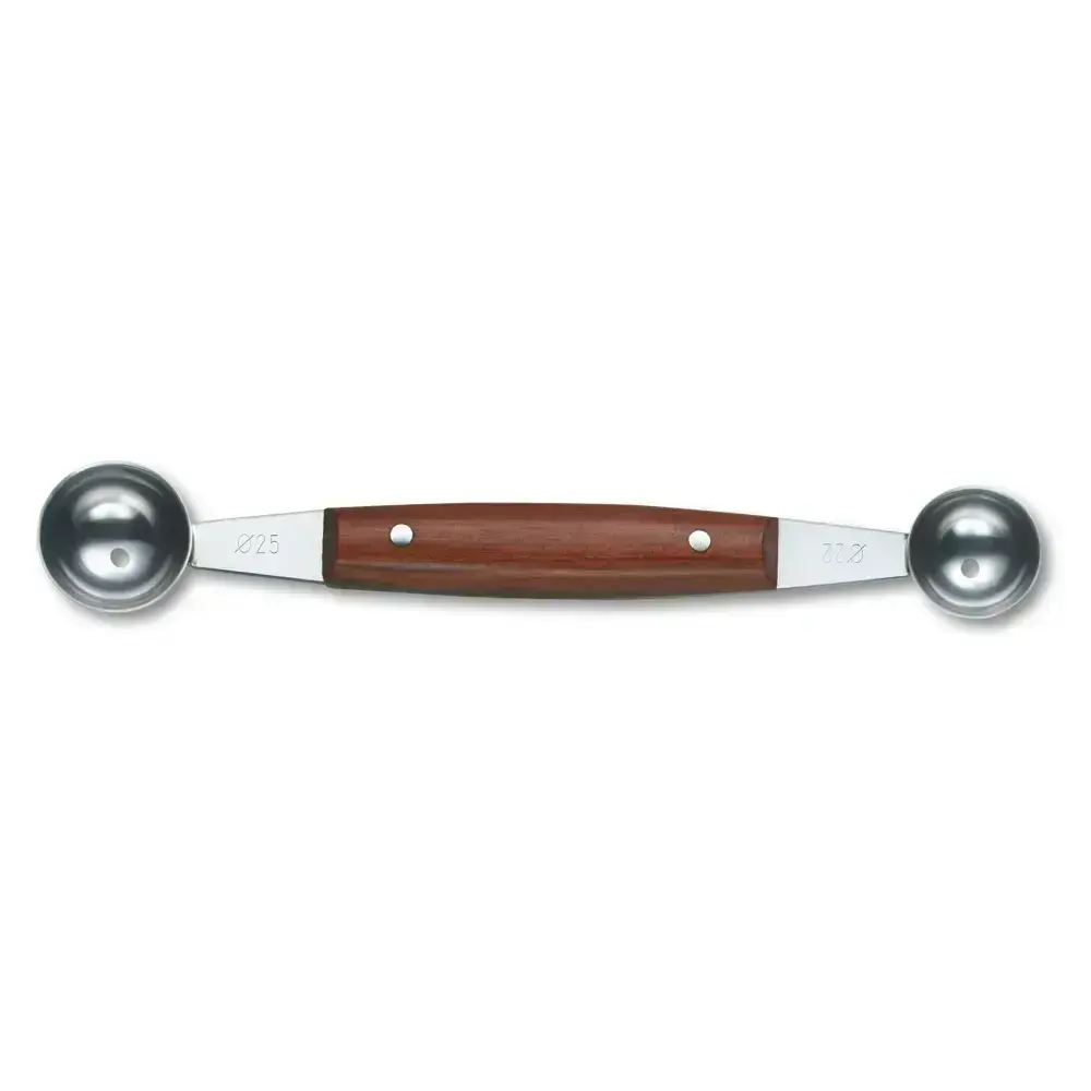 Victorinox 7.6160 Vykrajovač na zemiaky - dvojitý, slivkové drevo - Reklamnepredmety