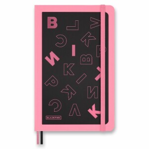 Moleskine Blackpink 2026-2027 18-month diary - hardcover, L, weekly - Reklamnepredmety