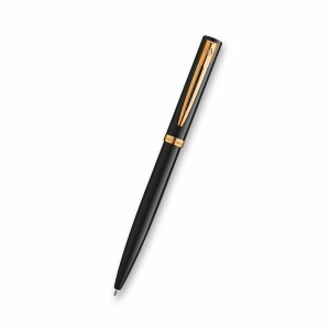 Ballpoint pen Waterman Impression Stainless Steel GT, Black GT, White GT - Reklamnepredmety
