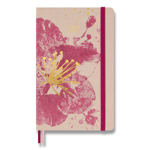 Moleskine Sakura 2026-27 18-month diary - hardcover, L, weekly