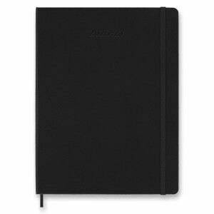 Moleskine 18-month diary 2026-27 - hardcover - XL, weekly, black - Reklamnepredmety