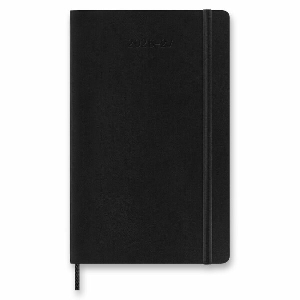 Moleskine 18-month diary 2026-27 - soft cover - L, daily, black