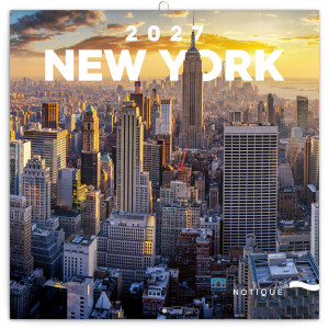 NOTIQUE Notepad New York 2027, 30 x 30 cm - Reklamnepredmety