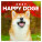 NOTIQUE Happy Doge 2027 Note Calendar, 30 x 30 cm - pgp-36617-z_tit - variant Pg PGP-36617-Z