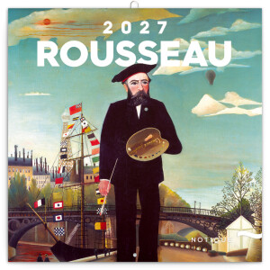 NOTIQUE Calendar Henri Rousseau 2027, 30 x 30 cm - Reklamnepredmety