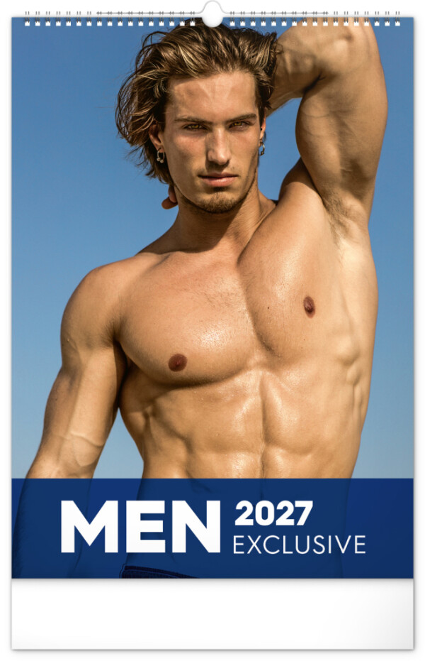 Wall calendar Men Exclusive 2027, 33 x 46 cm
