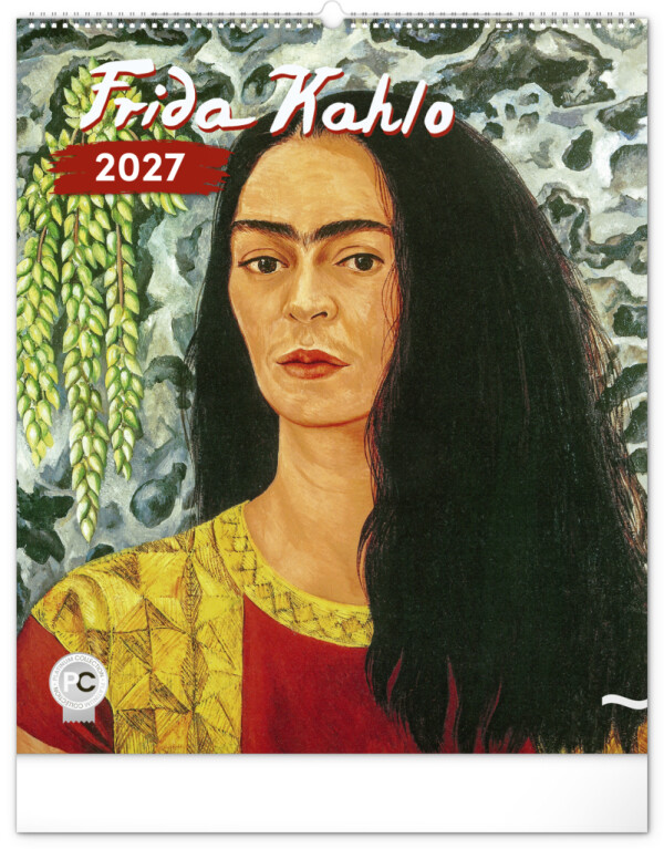 NOTIQUE Wall Calendar Frida Kahlo 2027, 48 x 56 cm
