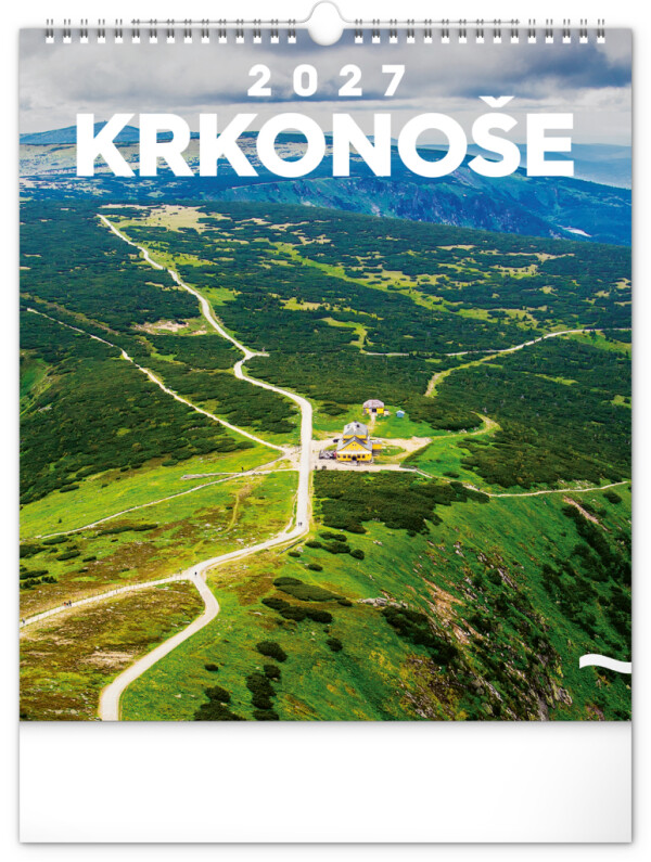 NOTIQUE Wall calendar Krkonoše CZ 2027, 30 x 34 cm