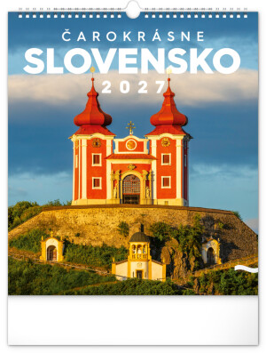 NOTIQUE Wall calendar Charming Slovakia 2027, 30 x 34 cm - Reklamnepredmety