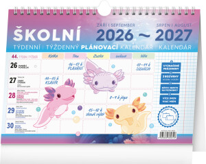 NOTIQUE Schulplanungskalender mit Haken CZ/SK 2027, 30 x 21 cm - Reklamnepredmety