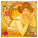 NOTIQUE Calendar Alfons Mucha EN/CZ 2027, 20 x 20 cm