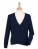 W726 Ladies Lightweight V-Neck Short Cardigan - W726_Navy - variant Ls 1000190059