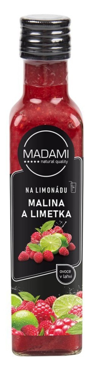 Fruit for lemonade – Raspberry & lime 250 ml - Reklamnepredmety