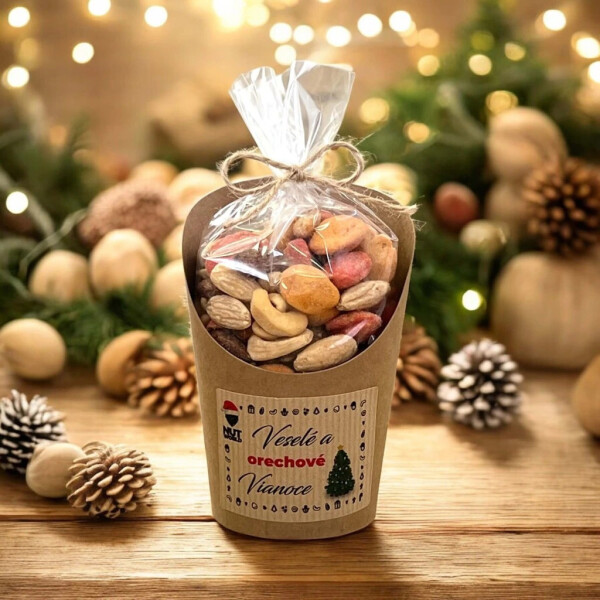 Savory CHRISTMAS MIX in cellophane and jar 180 g – MERRY CHRISTMAS