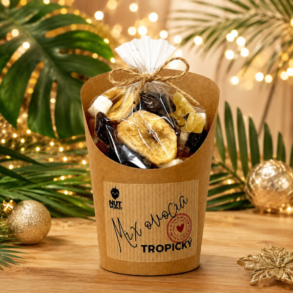 Tropical mix in cellophane and jar 180 g