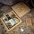 Party box with candle – transparent/opaque box