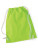 WM110 Cotton Gymsac - WM110_Lime-Green - variant Ls 1000191097
