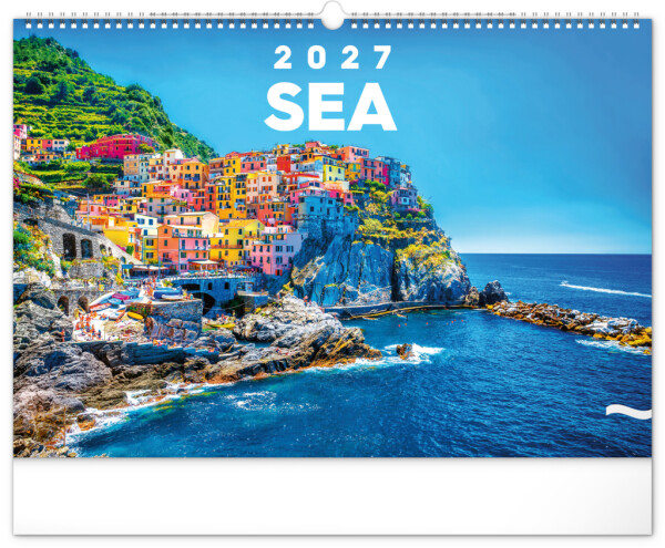 NOTIQUE Wall calendar Sea 2027, 48 x 33 cm