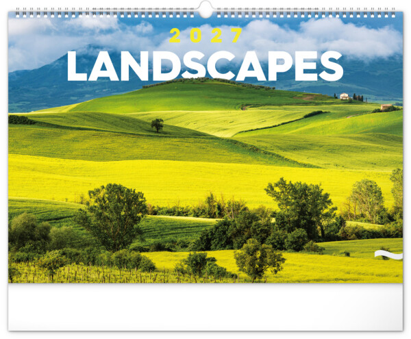 NOTIQUE Wall calendar Countries 2027, 48 x 33 cm
