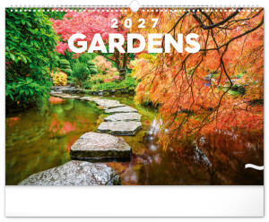 NOTIQUE Wall calendar Gardens 2027, 48 x 33 cm - Reklamnepredmety