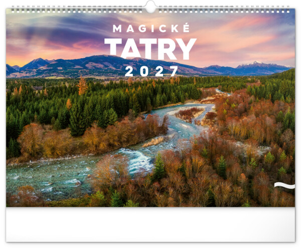 NOTIQUE Wall calendar Magical Tatras 2027, 48 x 33 cm